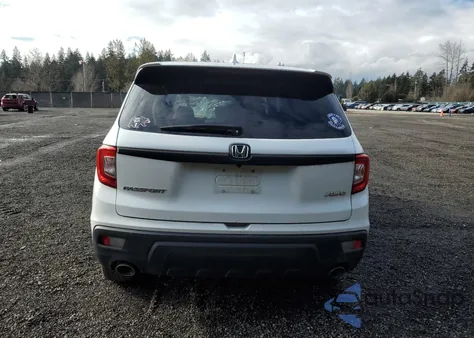 2021 Honda Passport Exl z USA, uszkodzony, nr VIN 5FNYF8H55MB038797